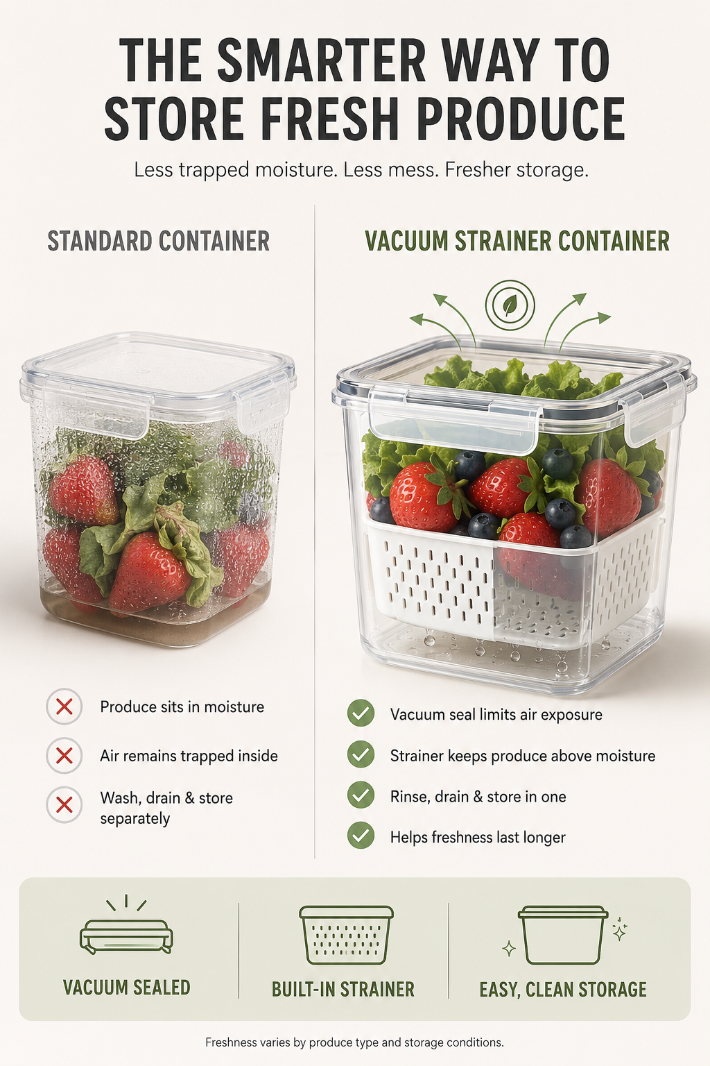 Ordinary storage versus Simply Found